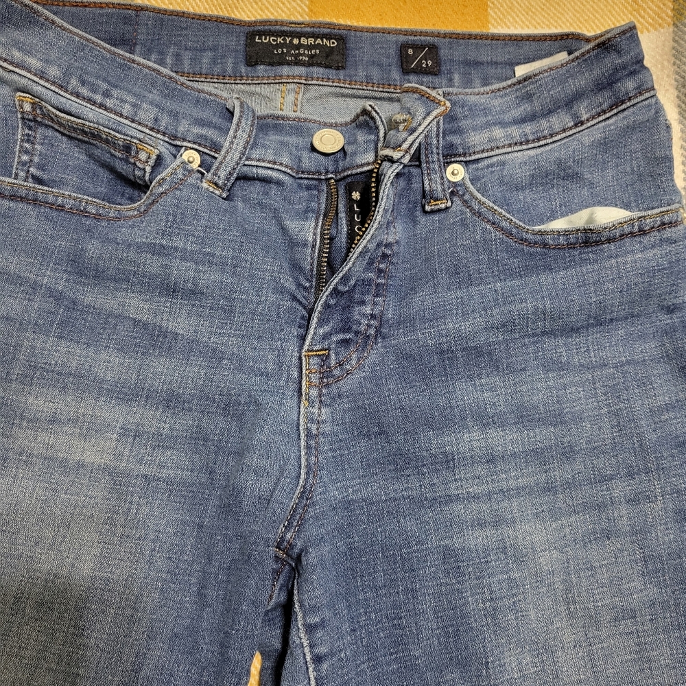 Lucky blue jeans